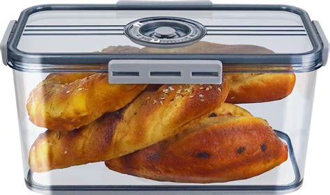 metal airtight bread box|best bread storage box.